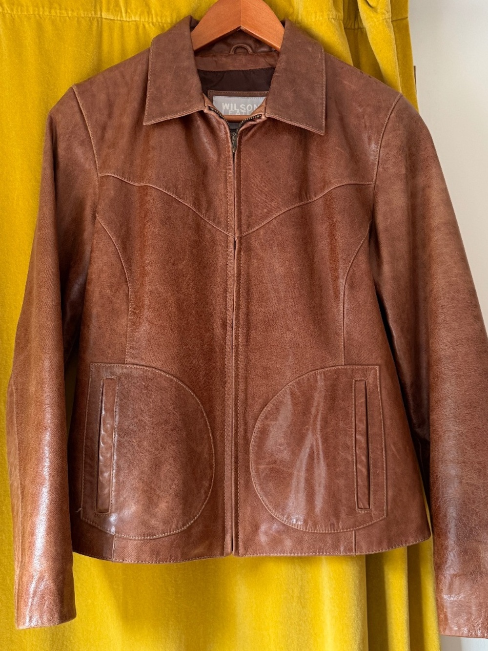 Wilson's Leather Racer/Blazer Style Jacket